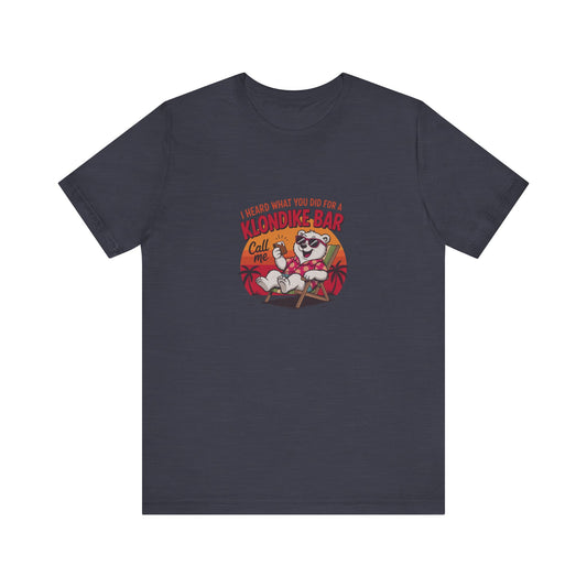 What You Did for a Klondike Bar — Retro Graphic Tee (Dark)
