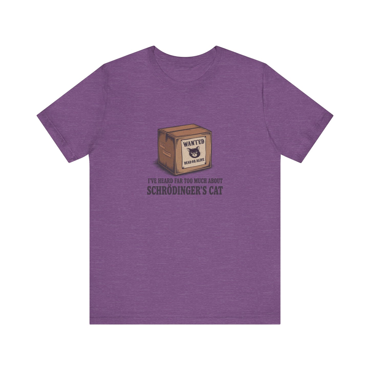 Schrödinger’s Cat — Big Bang Theory Retro Tee (Light)