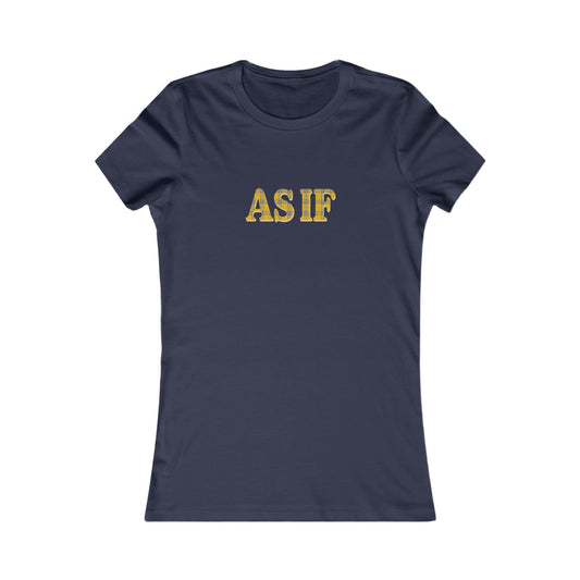 As If — Clueless Cher Horowitz Retro Women's Tee (Dark)