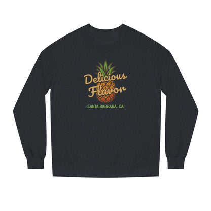 Delicious Flavor — Santa Barbara Pineapple Retro Sweatshirt (Dark)