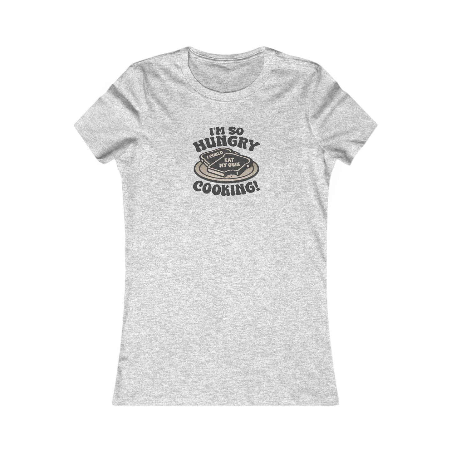 I'm So Hungry, I Could Eat My Own Cooking — Retro Women's Tee (Light)