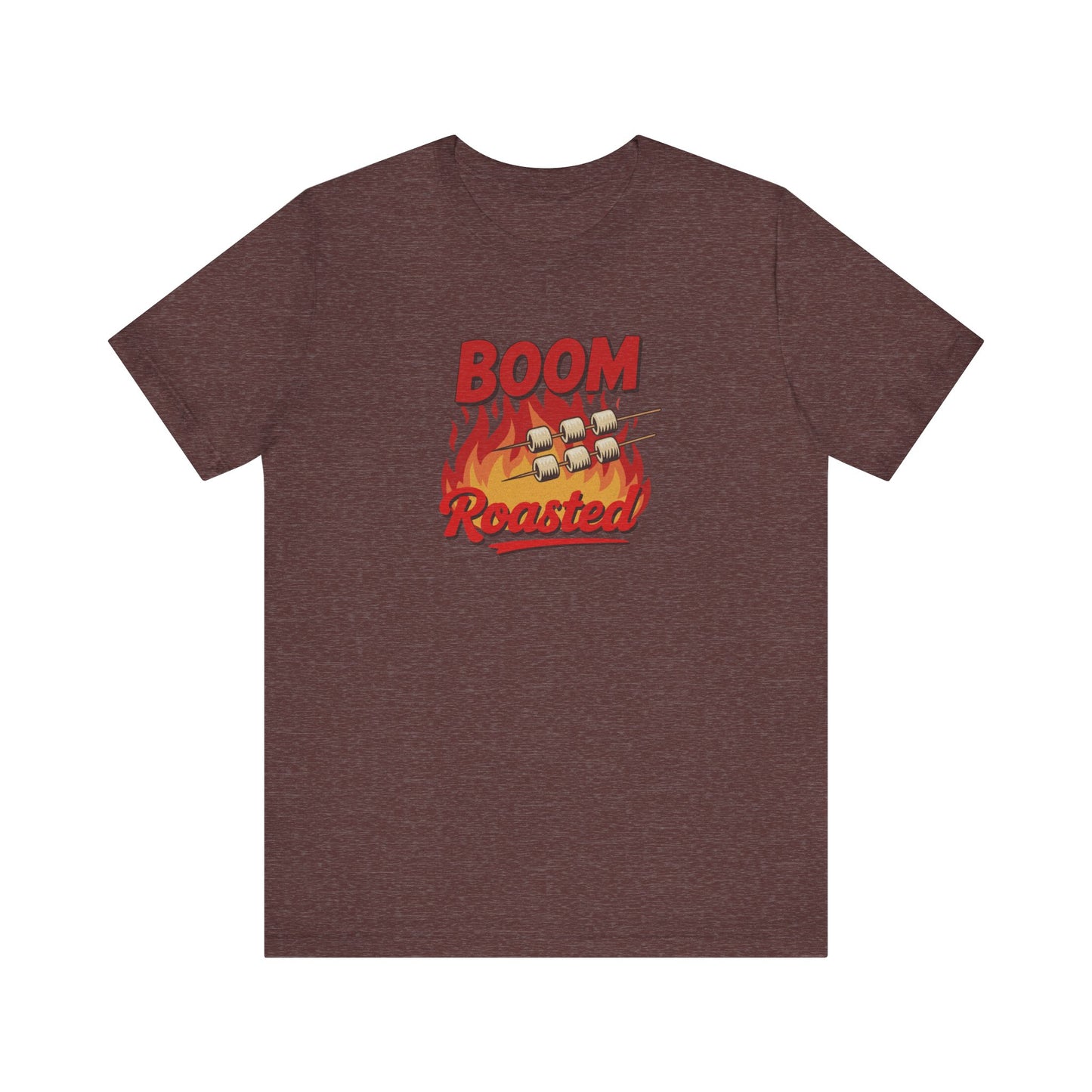 Boom, Roasted — Michael Scott Retro Tee (Dark)