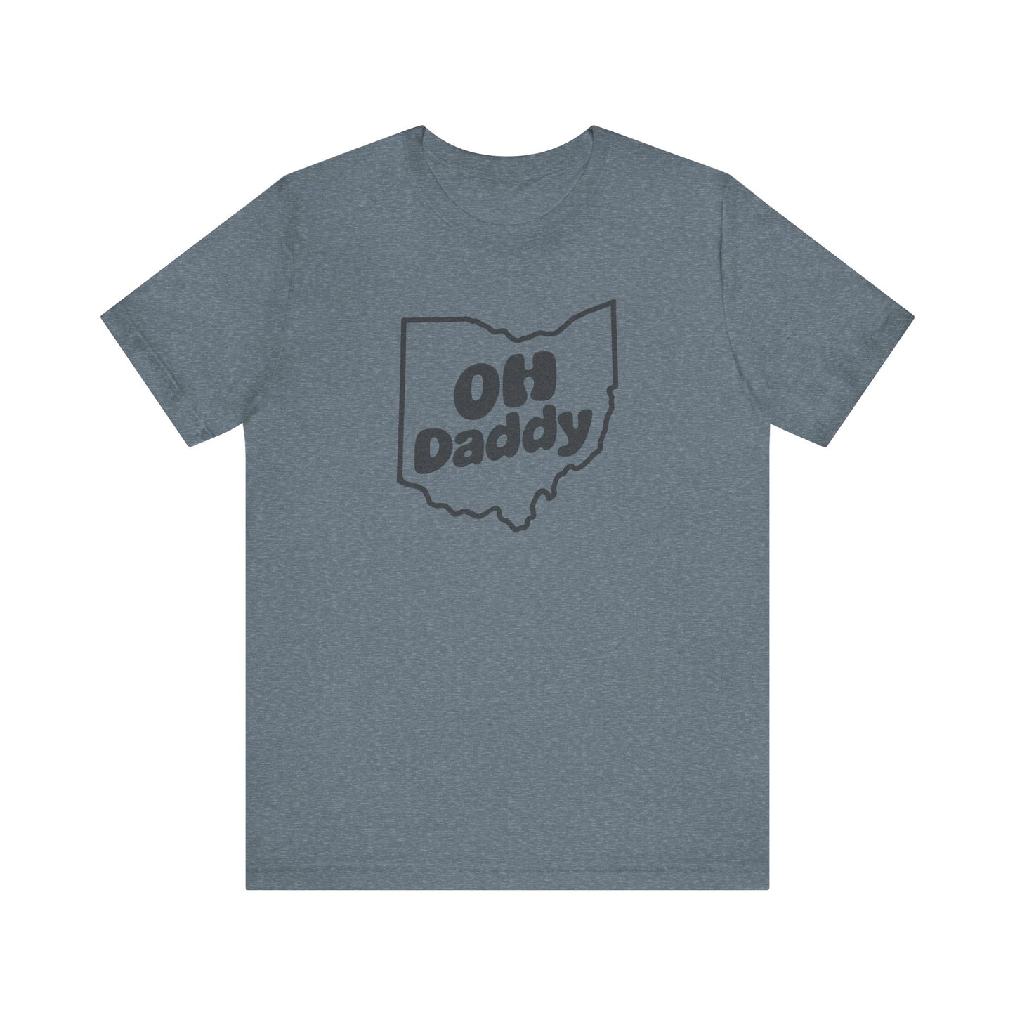 OH Daddy Shirt — Funny Ohio Dad Gift, Retro Pun Tee