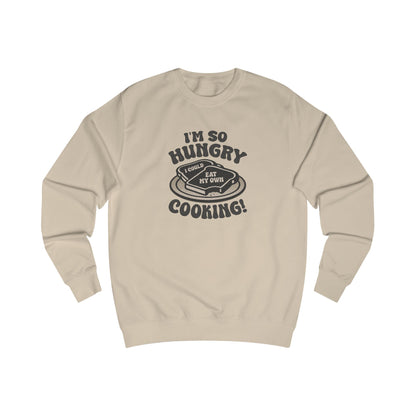 I'm So Hungry, I Could Eat My Own Cooking — Retro Sweatshirt (Light)