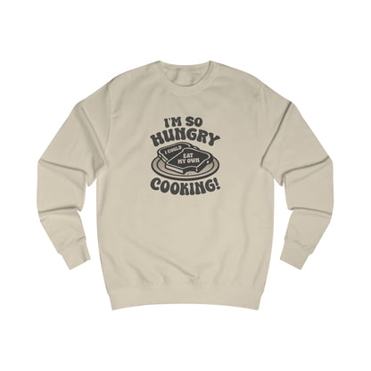 I'm So Hungry, I Could Eat My Own Cooking — Retro Sweatshirt (Light)
