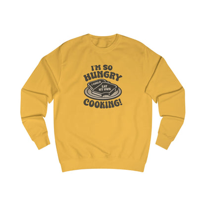 I'm So Hungry, I Could Eat My Own Cooking — Retro Sweatshirt (Light)