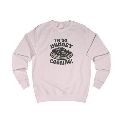 I'm So Hungry, I Could Eat My Own Cooking — Retro Sweatshirt (Light)