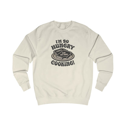 I'm So Hungry, I Could Eat My Own Cooking — Retro Sweatshirt (Light)