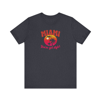 Miami, You've Got Style! — Golden Girls Retro Tee (Dark)