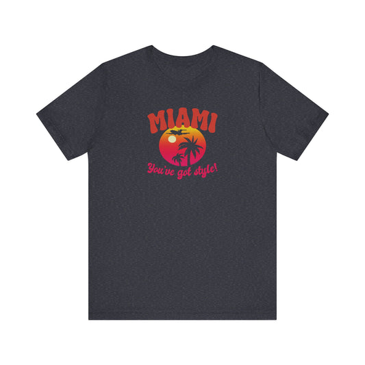 Miami, You've Got Style! — Golden Girls Retro Tee (Dark)