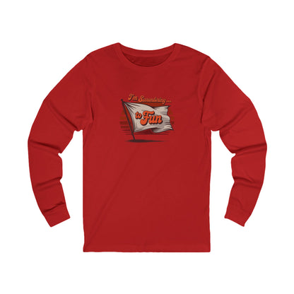 I'm Surrendering to Fun — Fun with Flags Retro Long Sleeve (Light)
