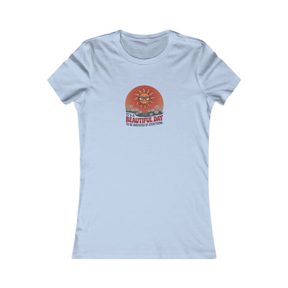 Beautiful Day To Be Irritated by Everything — Retro Women's Tee (Light)