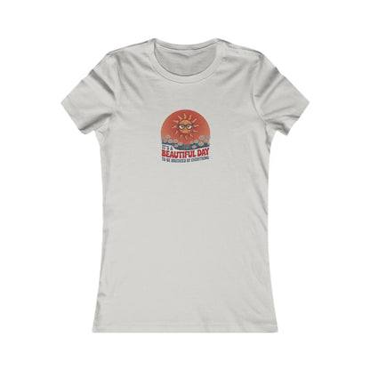 Beautiful Day To Be Irritated by Everything — Retro Women's Tee (Light)