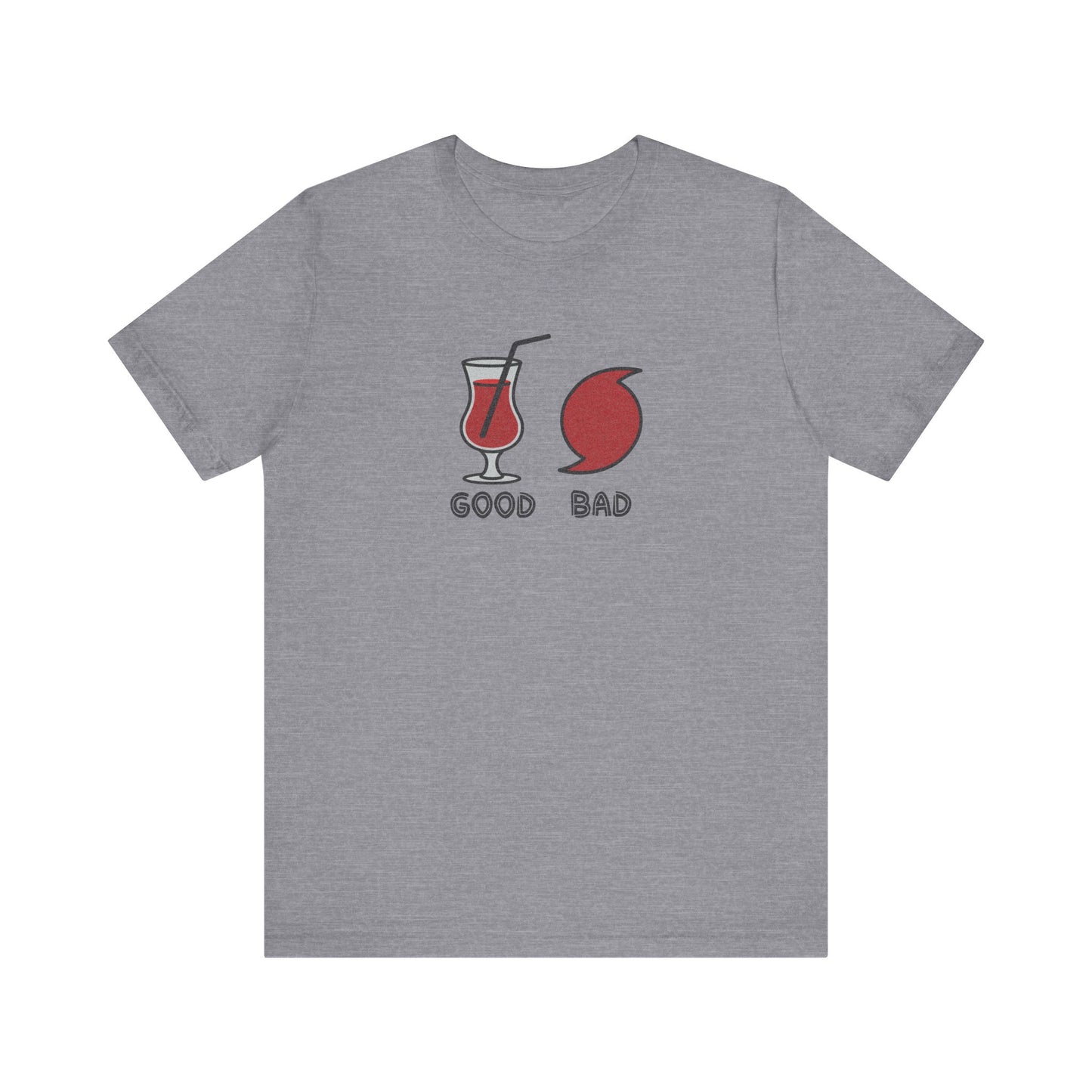 Good Hurricane, Bad Hurricane – Tropical Retro Tee (Light)