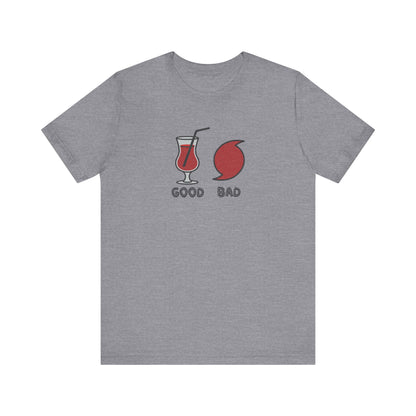 Good Hurricane, Bad Hurricane – Tropical Retro Tee (Light)