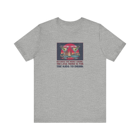 Open Bar (for the Kids) — Friends Retro Tee (Light)