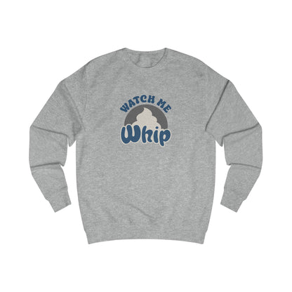 Watch Me Whip — Retro Thanksgiving Sweatshirt (Light)