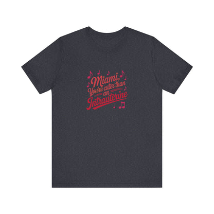 Cuter Than An Intrauterine — Golden Girls Retro Tee (Dark)