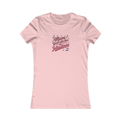 Cuter Than An Intrauterine — Golden Girls Retro Women's Tee (Light)