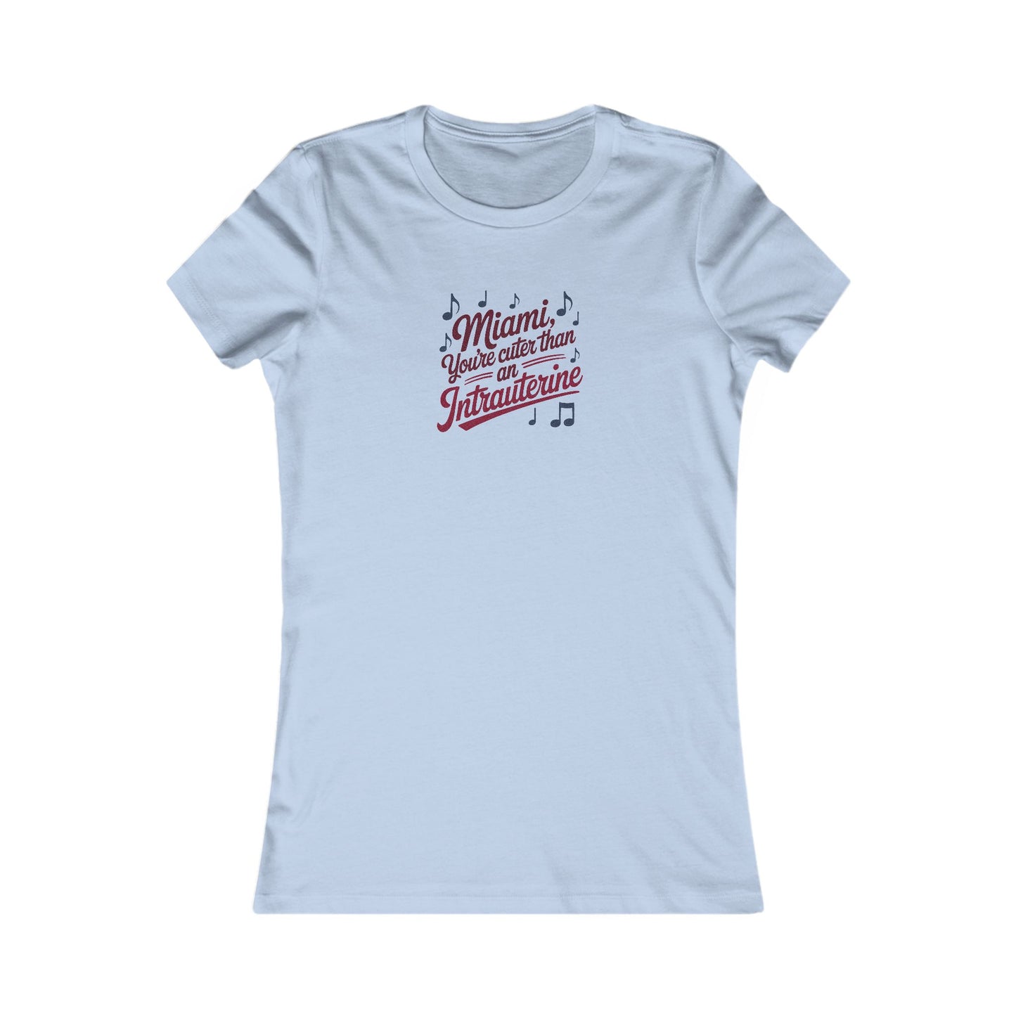Cuter Than An Intrauterine — Golden Girls Retro Women's Tee (Light)