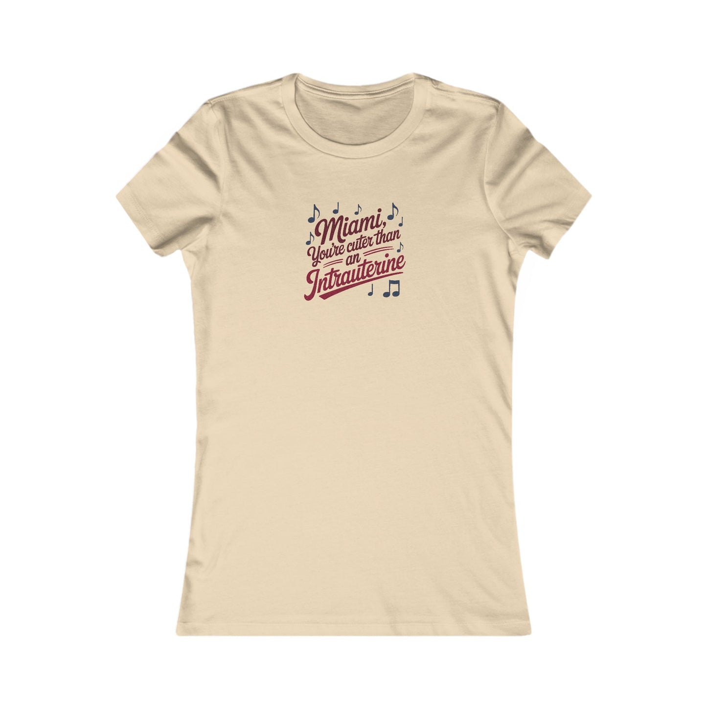Cuter Than An Intrauterine — Golden Girls Retro Women's Tee (Light)