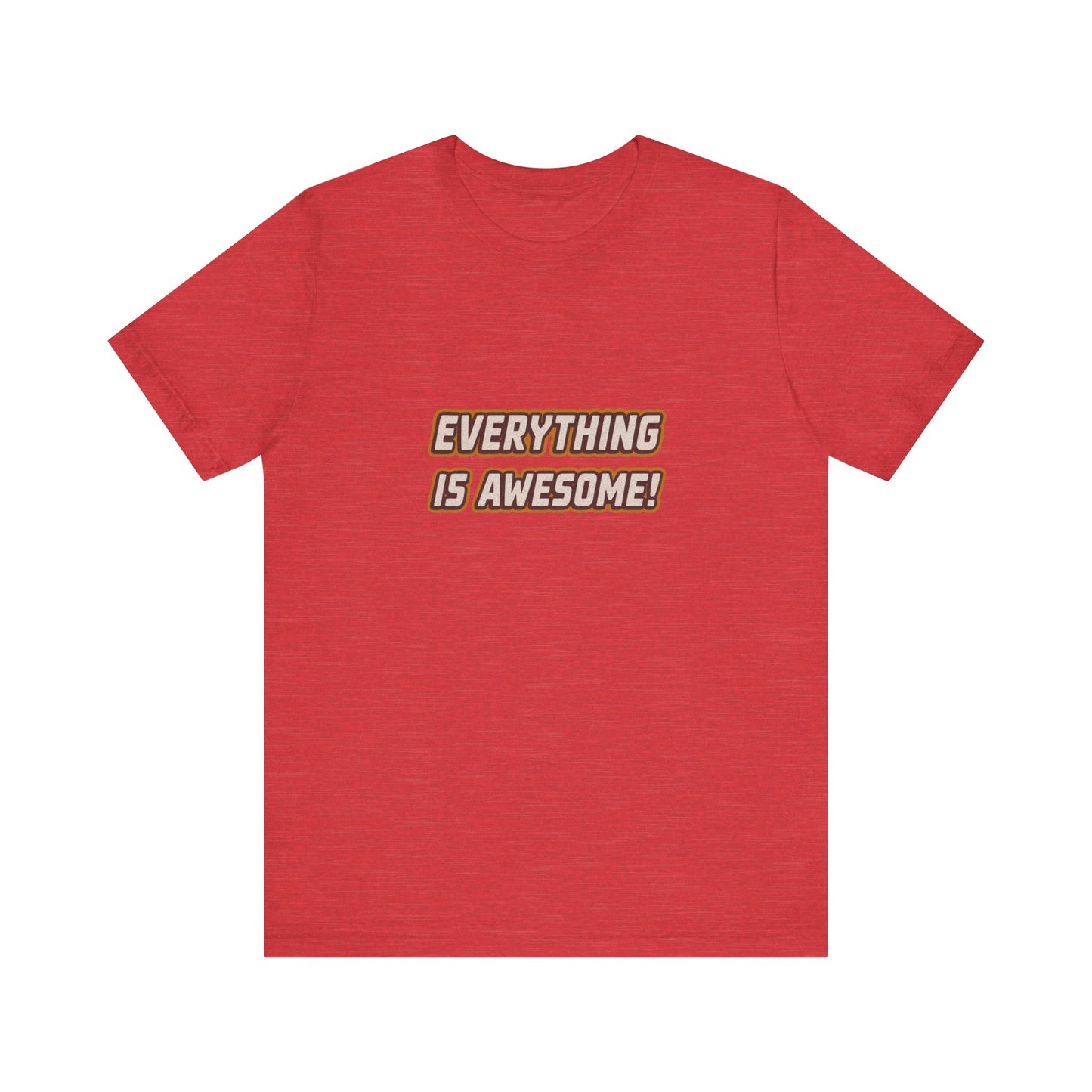 Everything is Awesome! — The LEGO Movie-Inspired Retro Tee (Light)