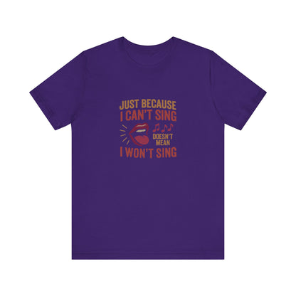 Sing Like Nobody’s Listening — Retro Tee (Dark)
