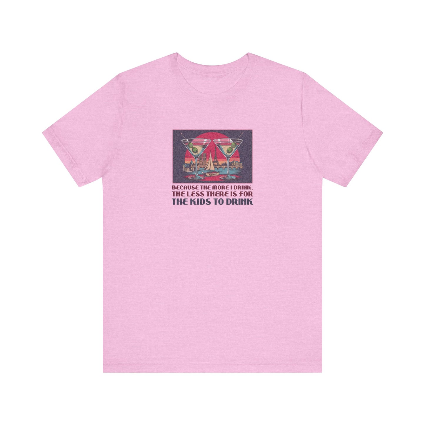 Open Bar (for the Kids) — Friends Retro Tee (Light)