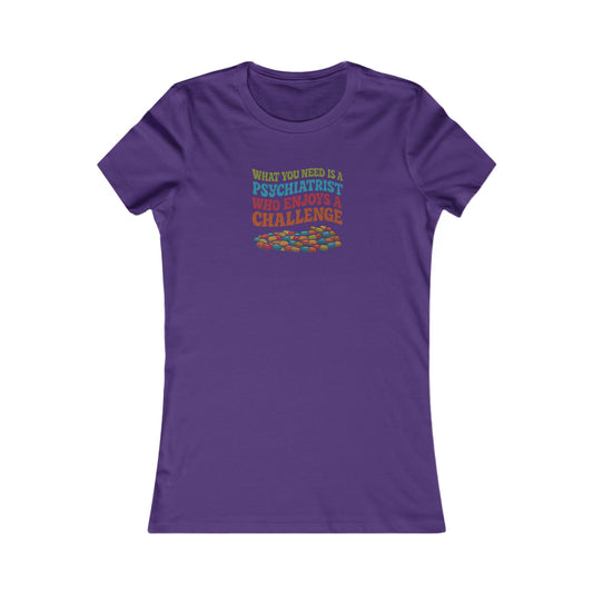 You Need a Psychiatrist — Dorothy Zbornak Retro Women's Tee (Dark)