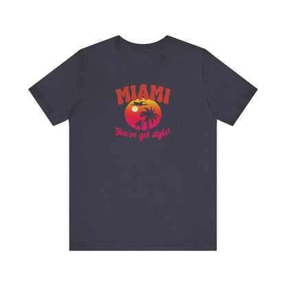 Miami, You've Got Style! — Golden Girls Retro Tee (Dark)