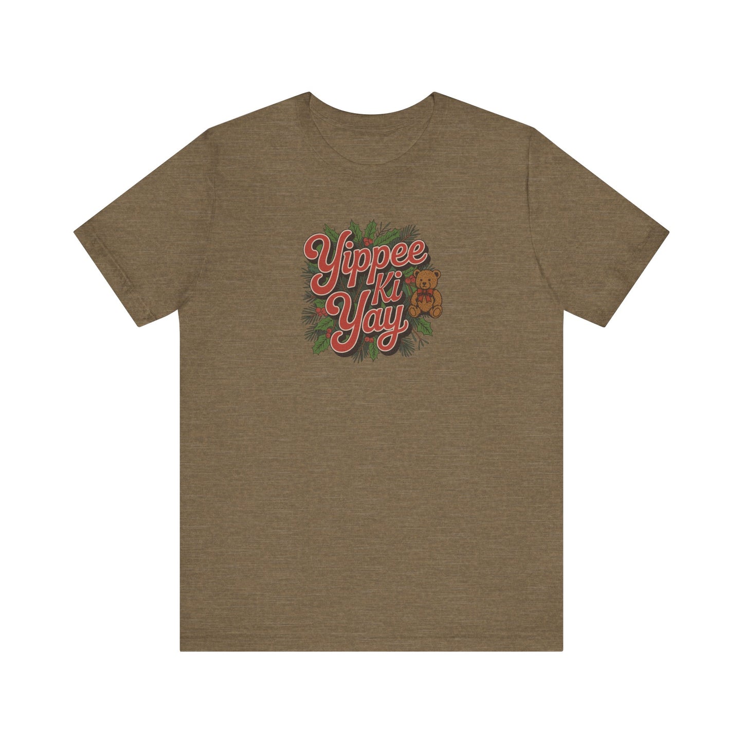 Yippee Ki Yay — Die Hard Retro Christmas Tee (Light)