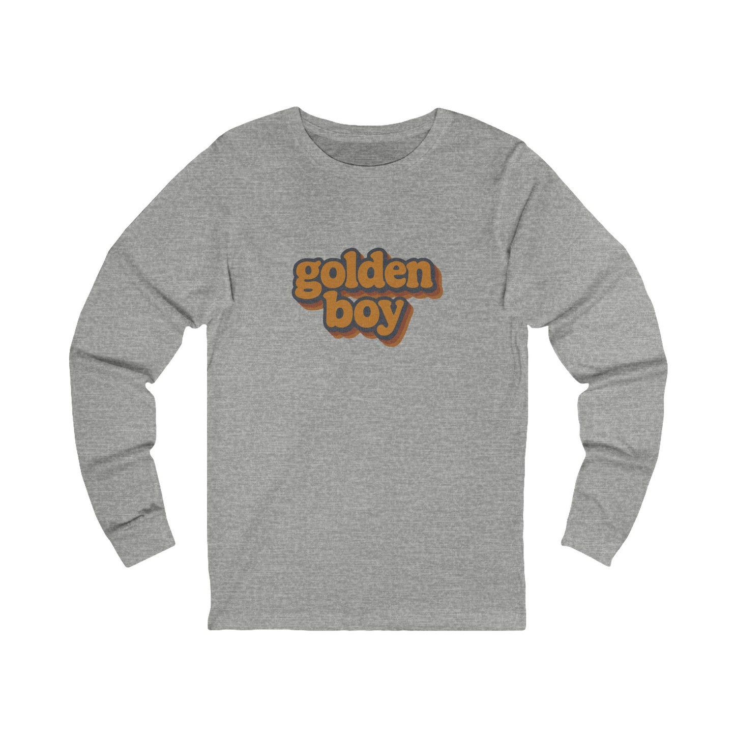 Golden Boy (Jerry's Favorite Shirt) — Bold Seinfeld Retro Long Sleeve
