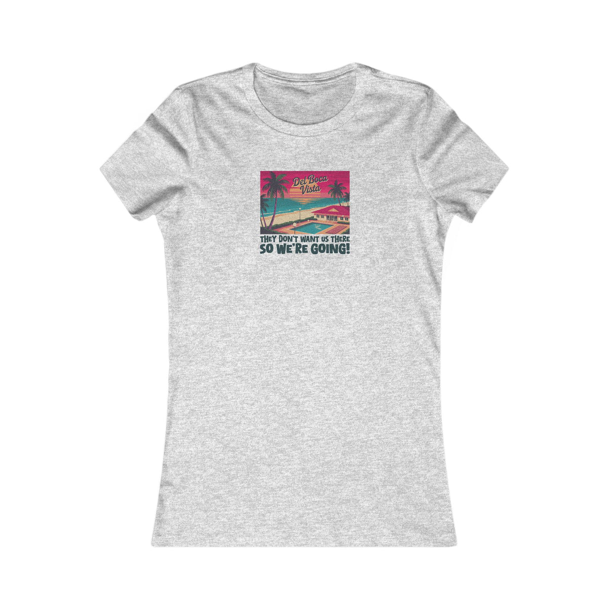 Del Boca Vista (We’re Going!) — Seinfeld Retro Women's Tee (Light)