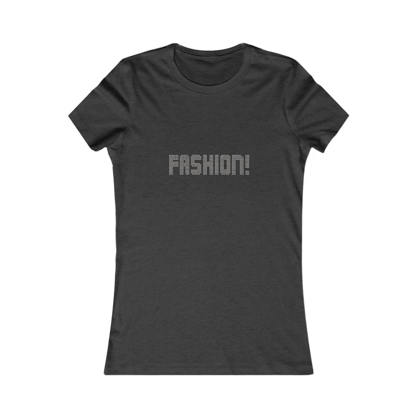 FASHION! — Psych Faux Rhinestones Women's Tee (Dark)