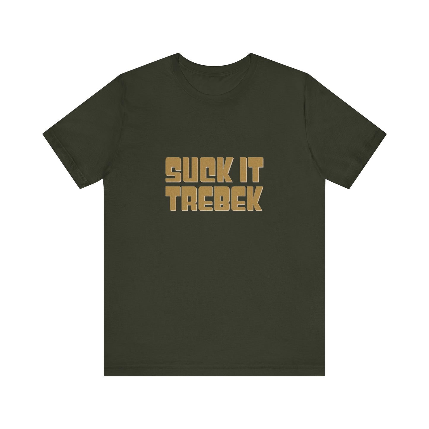 Suck It Trebek — SNL Celebrity Jeopardy Sketch Retro Tee (Dark)