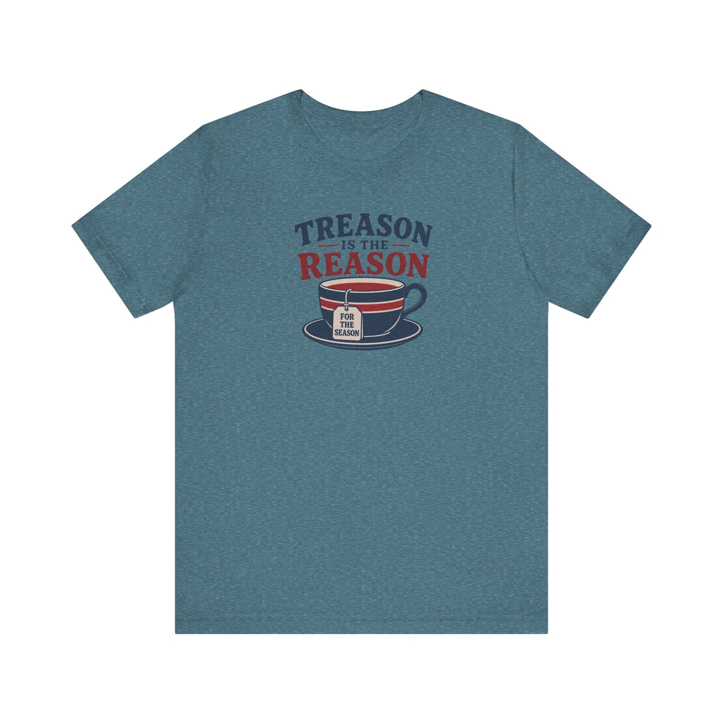 Traitorous Cup of Tea Shirt — Boston Tea Party History T-Shirt