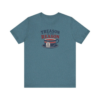 Traitorous Cup of Tea Shirt — Boston Tea Party History T-Shirt
