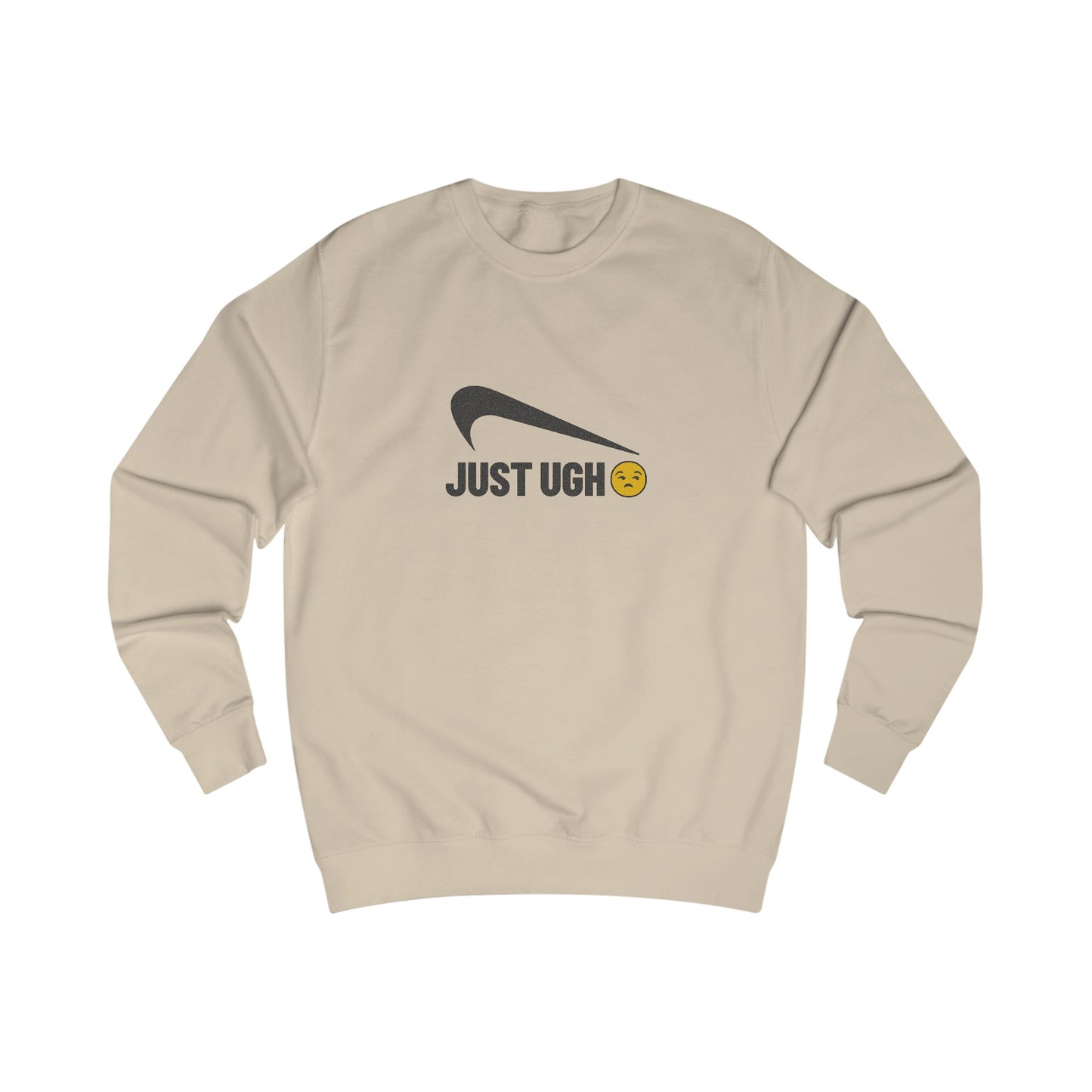 Just Ugh 😒 Athletic Parody — Retro Workout Sweatshirt (Light)