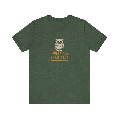 I Solemnly Swear a Lot — Harry Potter Retro Tee (Dark)