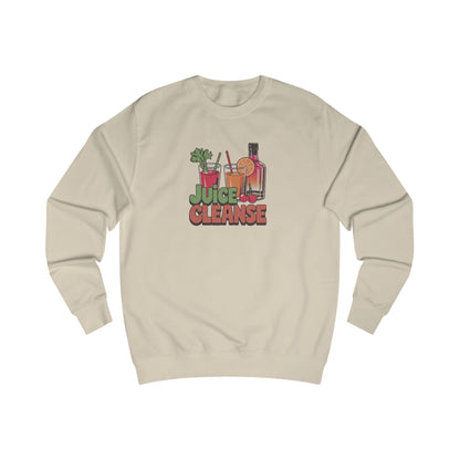 Juice Cleanse Liquid Diet — Boozy Brunch Retro Sweatshirt (Light)