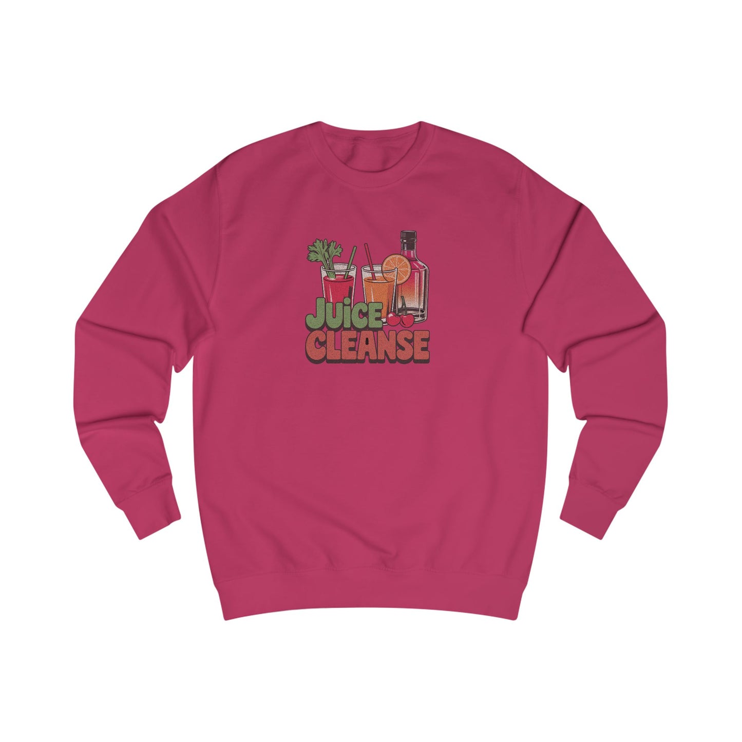 Juice Cleanse Liquid Diet — Boozy Brunch Retro Sweatshirt (Light)