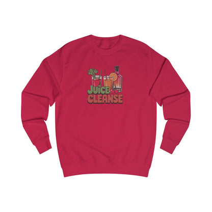 Juice Cleanse Liquid Diet — Boozy Brunch Retro Sweatshirt (Light)