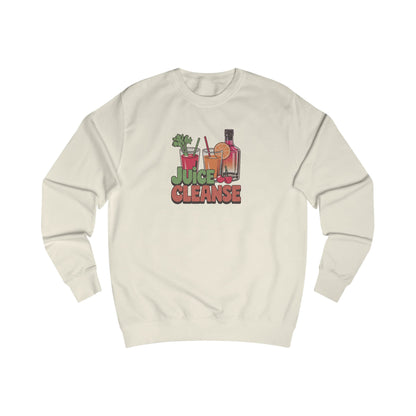 Juice Cleanse Liquid Diet — Boozy Brunch Retro Sweatshirt (Light)