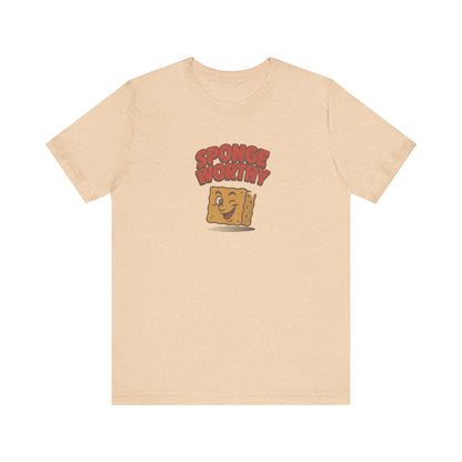 Spongeworthy — Seinfeld Retro Cartoon Tee (Light)