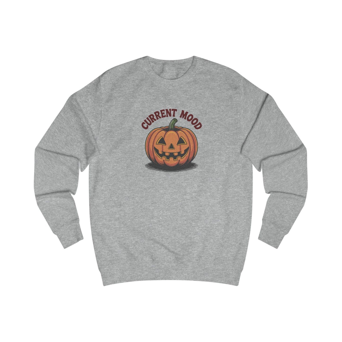 Current Mood (Vintage Jack) — Retro Halloween Sweatshirt (Light)