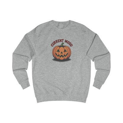 Current Mood (Vintage Jack) — Retro Halloween Sweatshirt (Light)
