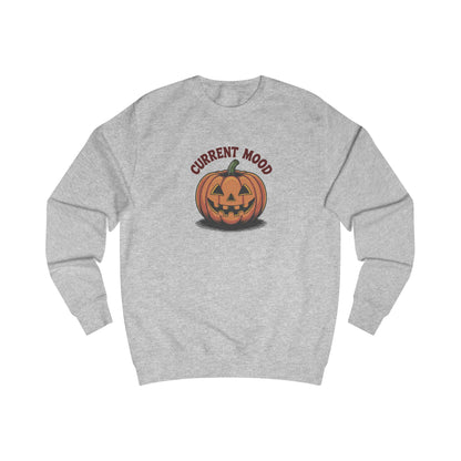 Current Mood (Vintage Jack) — Retro Halloween Sweatshirt (Light)