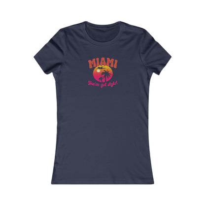 Miami, You've Got Style! — Golden Girls Retro Women's Tee (Dark)