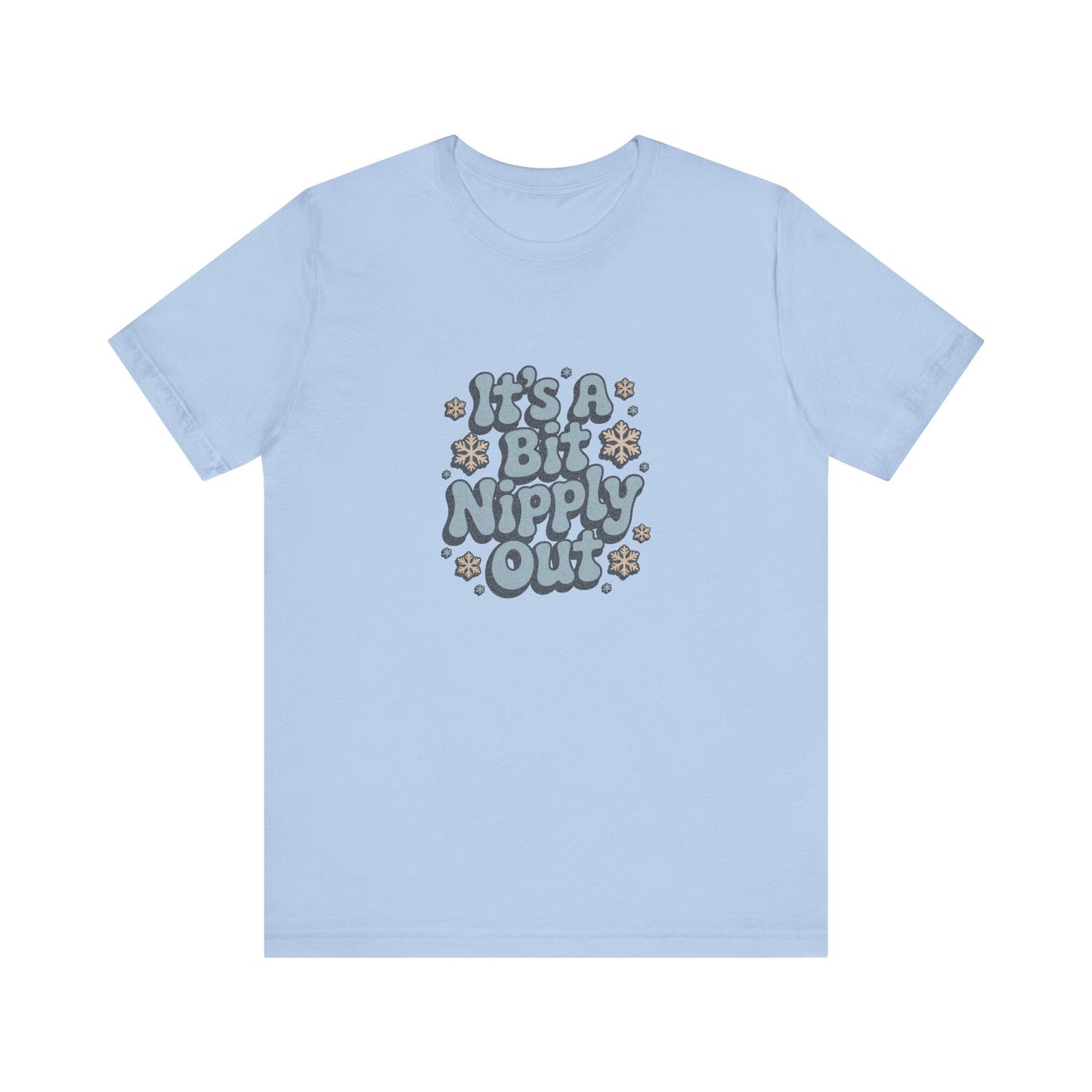 It's a Bit Nipply Out — Christmas Vacation Retro Tee (Light)