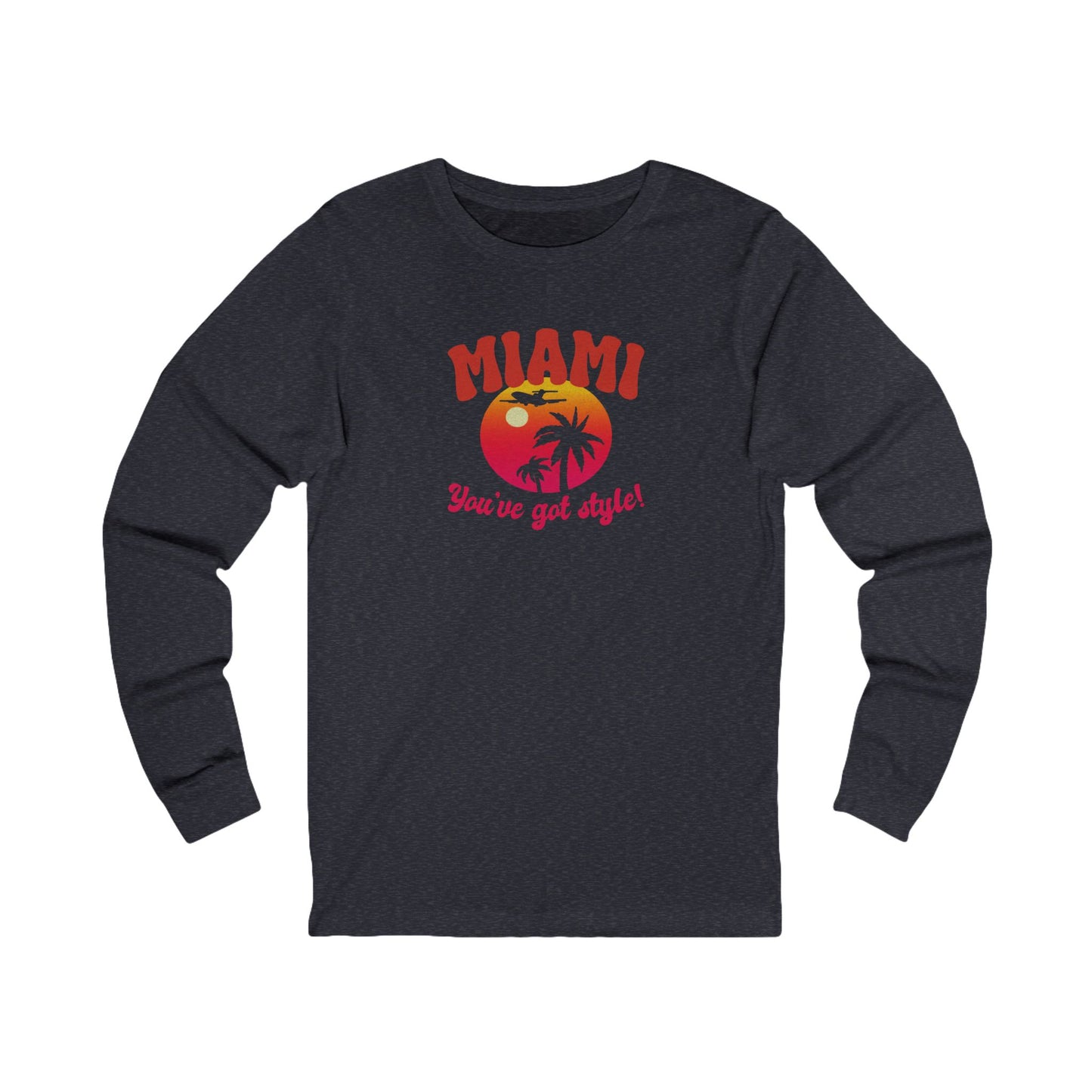 Miami, You've Got Style! — Golden Girls Retro Long Sleeve (Dark)